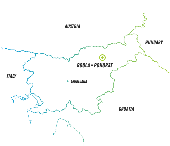 Pohorje, smučišče rogla, aktivnosti, zemljevid
